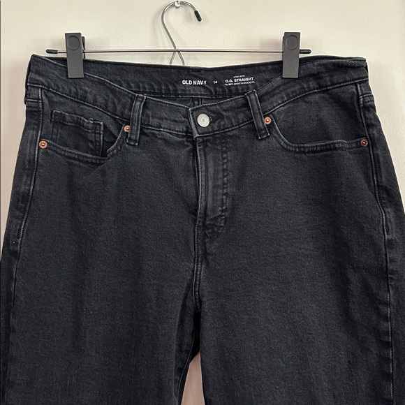 Old Navy Women's Black Ankle straight leg Jeans - Picture 2 of 5